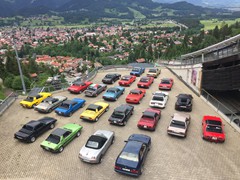 Ski-Schanze in Oberstdorf