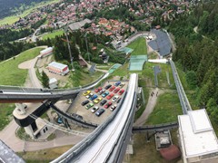 Ski-Schanze in Oberstdorf